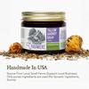 Chaumiere Herb Infused Organic Grass Fed Beef Tallow Honey Balm - Face Moisturizer with Raw Honey & Natural Herbs - Whipped Cream for Dry & Sensitive Skin - 2.5 oz (Lavender) view 3