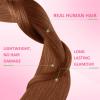 YoungSee Tape in Hair Extensions Copper Tape in Extensions Human Hair 14Inch Tape in Real Hair Extension Copper for Women 20Pcs 50G view 4
