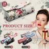 Cinnvoice 16 Pcs Operation Christmas Items Bulk Lipstick Case with Mirror Ladies Floral Portable Lipstick Case Cosmetic Storage Kit Makeup Travel Cases Organizer Bag for Christmas Bags Stuffers view 2