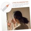 Beatifufu 3pcs White Eyebrow Mapping Pencil Eye Brow Pen Highlighter Eyeliner Soft for Beginners Artists view 3