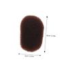 Beatifufu 2pcs Volume Hair Inserts Bump up Hair Base Puff Pad for Women Heightening Hairpin Styling Clip view 2