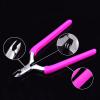 ChuYiElegance Sturdy Toenail Cutter for Salon Applications, Pink, 6cmx11.2cm view 3