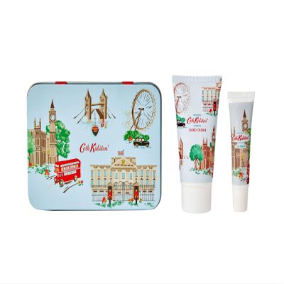 Cath Kidston Iconic London Tea Hand Cream & Lip Balm Tin