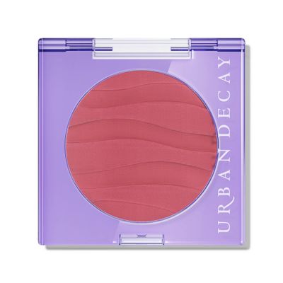 Urban Decay Face Bond Long-Lasting Blush Suede (Backtalk - Mauve Nude Pink), Buildable Matte Finish, Blurring Effect, Waterproof, Sweat-Resistant, All Day Wear, Noncomedogenic - 0.21 oz