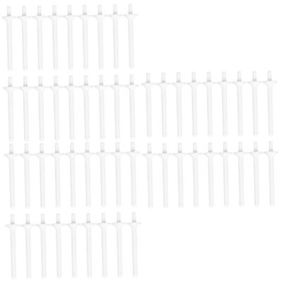 Gogogmee 150pcs Nose Wax Sticks Applicators Lumishave Plastic Wax Rod Wand for Hair Removal Nostril Cleaning Tool
