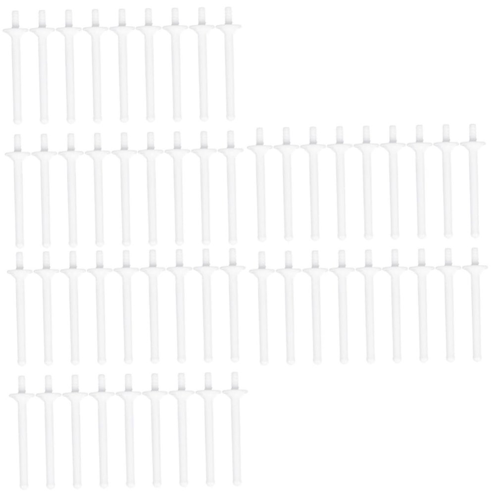 Gogogmee 150pcs Nose Wax Sticks Applicators Lumishave Plastic Wax Rod Wand for Hair Removal Nostril Cleaning Tool