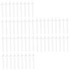 Gogogmee 150pcs Nose Wax Sticks Applicators Lumishave Plastic Wax Rod Wand for Hair Removal Nostril Cleaning Tool view 1