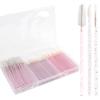 150 Piece Disposable Makeup Applicator Tool Kits,Mixing 50pcs Disposable Mascara Wands 50pcs Eyeliner Brushes 50pcs Lipstick Applicator Brushes for Makeup Artist Supplies (style 1) view 1