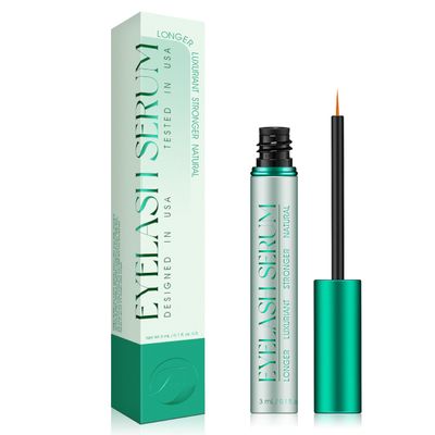 TUDPA Eyelash Serum:Enhances,Promotes Natural Growth,Longer,Thicker,Stronger,Healthier Lashes.Cruelty-Free, Suitable for Sensitive Eyes & Hypoallergenic Skin.0.1 Fl. Oz (3 ML) 2-Month Supply.