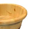 FytStycale Wooden Foot Bath, Foot Bath Basin for Sauna, Outdoor Travel view 3
