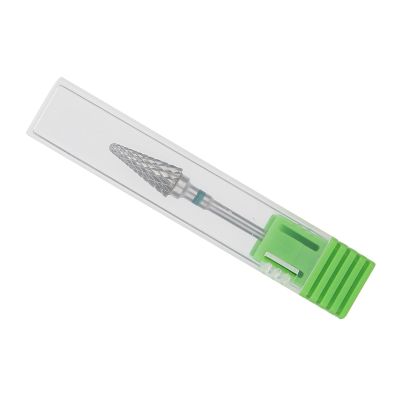 Nail Grinding Head Tungsten Steel Nail Art Manicure Drill Electric Pedicure Manicure Grinding HeadRed (Green Label)