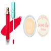 Beauty Bakerie Lip Whip Liquid Lipstick for Women, Hydrating Moisturizer Lip Gloss Lip Tint, Waterproof, 3.5mL, Mon Chri + Sugar Lip Scrub, Lip Scrubs for Exfoliation, Hydration, Peach, 2 Pack Bundle view 1
