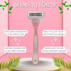 Spray & Slay Razor - Advanced 5-Blade Womens Razor for Effortless Shaving, Built-in Aloe & Vitamin E Strip, Precision Engineered for No Clogs, Portable & Rust-Resistant, Ideal for Sensitive Skin view 3