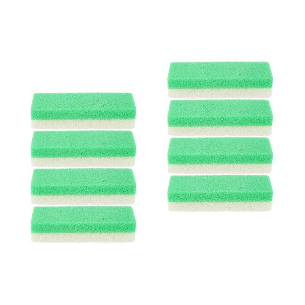 FOYTOKI 8pcs Foot Care Accessory Pedicure Scrubber Pumice Stone for Cracked Heels Foot Scrub