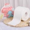 BIUDECO 2rolls Disposable Cotton Face Towels Makeup Remover Wipes Cleansing Towelettes for Women Facial Cleansing view 2