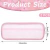 2 Pack Mesh Makeup Brush Bag Portable Mesh Travel Toiletry Bag with Zipper Clear Makeup Storage Bag Travel Makeup Brush Holder Cosmetics Makeup Brushes Organizer for Makeup Brush Toiletry(Pink, Black) view 3