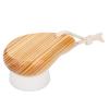 Cleansing Brush, Fiber Face Cleaning Brush Care Wooden Handle Super Soft Face Scrubber Brush Massager Brush view 3