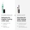 Cureskin Eye Care Combo | Lash & Brow Oil + Peptide Under Eye Gel | Dark Circle Cream & Lash Growth Serum for Men & Women view 2