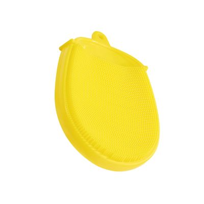 ASAKKURA Bath Massage Brush Silicone Body Scrubber Exfoliator for Boys and Girls Adults Dry Brush for Face Body
