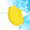 ASAKKURA Bath Massage Brush Silicone Body Scrubber Exfoliator for Boys and Girls Adults Dry Brush for Face Body view 3