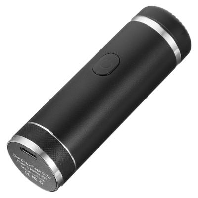 Healeved Rechargeable Electric Shaver for Men and Women USB Razor with Flexible Mesh Head Easy to Clean Design for Travel and Daily Use Black