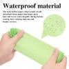 Disposable Barber Neck Paper- 5 Rolls & 500 Neck Strips, Barber Supplies for Salon Hair Styling (Green) view 2