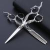 Professional Hair Cutting Shears, 6 inch Hairdressing Scissors Hairdressing Shears Flat Shears and thinning Shears Special Scissors Set for Home Hair ( view 1