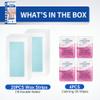 Beauty7 Men Wax Strips for Body, Ready to Use Waxing Strips, Facial Hair Removal Wax, Legs Arms Chest At Home Waxing Kit, 20 Waxing Strip 4 Calming Oil Wipes view 3