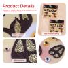 Elk Face Stickers Christmas Deer Face Gem Stickers Cute Animal Temporary Diamonds Stickers Cute Antlers Deer Ear Glitter Design Children Adult Face Eye Art Decoration for Christmas Makeup Party view 3