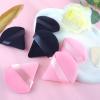 6PCS Triangle Powder Puff,Face Soft Powder Puffs Makeup Sponge Setting Powder Dry and Wet Makeup Setting Puff Make up Beauty Tool,Used for Loose Powder Foundation Make-up and Cosmetics(Pink and Black) view 2