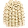 100 Strands Short Jamaican Bounce Crochet Hair Honey Blonde 5 Packs 2X Ringlet Wand Curl Crochet Hair 8 Inch Curly Crochet Hair Extensions Curly Crochet Braiding Hair 613# view 2