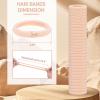 150 Pcs Seamless Elastic Hair Ties No Damage for Thick & Thin Hair, Ponytail Holders, Elastics, Soft Pony Tails Bands for Women, Blonde view 2