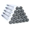 20 Sets Mascara Wands Tube Set Reusable Lash Spoolies Tube Diamond Eyelash Brush Tubes Spoolies Lash Extension Brushes Applicators Makeup Tools (sky-Black) view 1