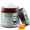 Beef Tallow for Skin, Tallow and Honey Balm (4.2 Oz), Tallow Face Moisturizer, Organic Grass Fed Whipped Beef Tallow with Honey Beeswax, Deeply Moisturizing for Face & Body, Unscented Fast Absorption view 1