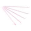 Disposable Nail Cuticle Pusher Sticks, 100pcs Nail Cleaning Stick for Manicure Pedicure, Pointed Tips for Cleaning Cuticle, Beveled End for Nail Removal (Pink) view 2