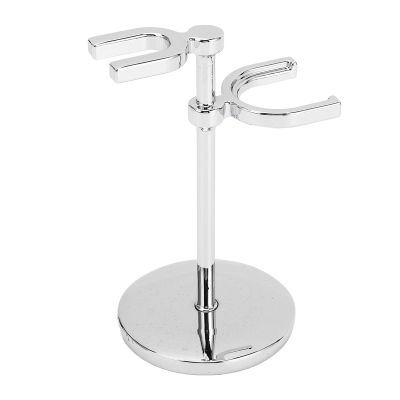 Metal Shaving Brush Stand Rack Beard Shaving Stand for Stylish Display on Countertop