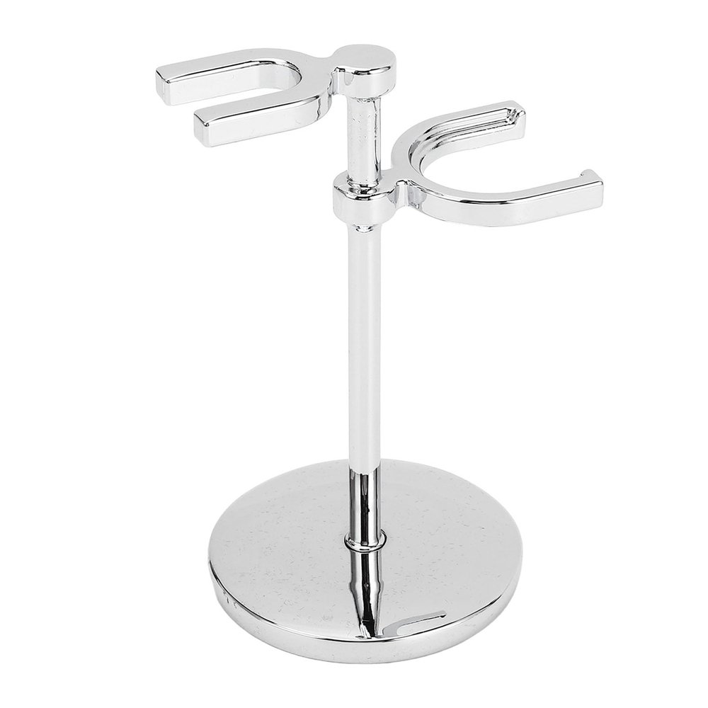 Metal Shaving Brush Stand Rack Beard Shaving Stand for Stylish Display on Countertop