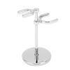 Metal Shaving Brush Stand Rack Beard Shaving Stand for Stylish Display on Countertop view 4