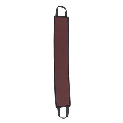 ASAKKURA Long Bath Scrubber Towel Velvet Massage Strap for Tanning Oil Application Exfoliating Body Rubbing Strip for Shower Use