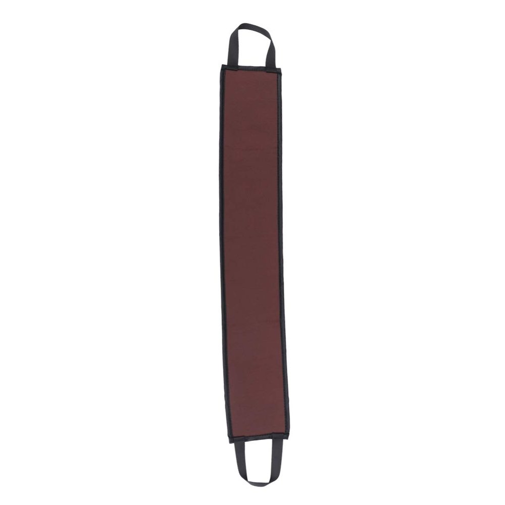 ASAKKURA Long Bath Scrubber Towel Velvet Massage Strap for Tanning Oil Application Exfoliating Body Rubbing Strip for Shower Use