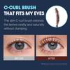 Cozy Brown Mascara & Remover Bundle  Natural Brown, Long & Curl, Waterproof - Quck & Easy Mascara Removal view 4