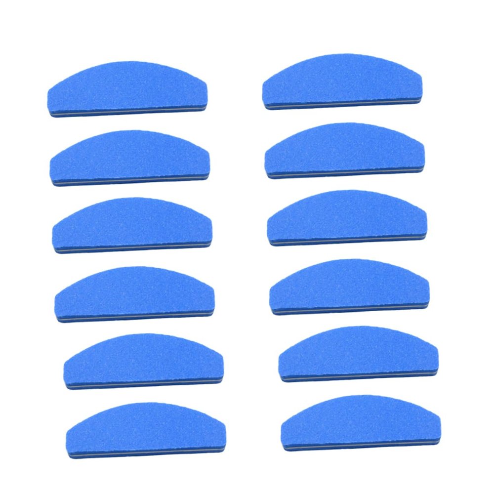 BELLIFFY 20pcs Professional Nail Files Short Sponge Nail File Double-Sided Polishing Strip for Manicure Art