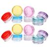 PAMINGONO 56pcs Round Empty Cosmetic Jars 5G Plastic Lotion Containers Lids for Travel Samples and Storage for Creams and Lotions view 1