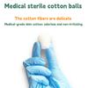Cotton Balls Sterile  Gentle and 100% Pure Cotton, Ideal for Makeup and Sensitive Skin, Individually Packaged (120 Count) view 4