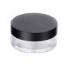 ASAKKURA 2pcs Round Makeup Loose Powder Container Elastic Mesh Puff Case Leakproof Travel for Daily Use view 2