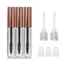 0.34 fl oz Three Empty Mascara Tubes (Rose Golden (Metal), 3 PCS MT) view 1