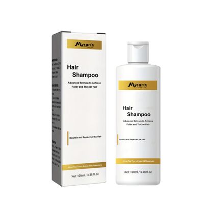 Mysurty Argan, Tea tree and Rosemary base Shampoo for Thicker hair | Shampoo Repairs, Strengthens, & Nourishes All Hair Types | For Men and women - 100ML