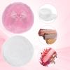 2 Pcs Large Body Powder Puff, 3.5 Inch Powder Puff for Body Powder, Soft Washable Reusable Dusting Powder Puff, Big Fluffy Powder Puff for Wet Dry Makeup Face Body view 3