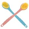 ADOCARN 2pcs Bathing Accessories Back Scrubbers Long Handle Shower Bath Brush for Body Cleaning view 1
