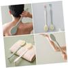 ADOCARN Handle Bathing Brush for Exfoliating Skin Portable Back Scrubber for Deep Cleaning Soft Bristles for Cleaning Tool for Family Use view 3